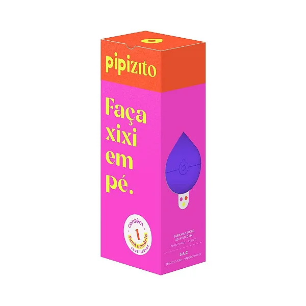 Funil Urinário Reutilizável Pipizito Lilás