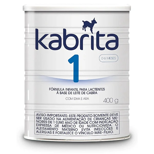 Fórmula Infantil Em Pó Kabrita 1 Lata 400g