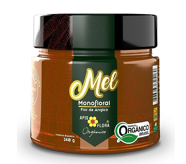 Mel Monofloral Apis Flora Orgãnico 240g