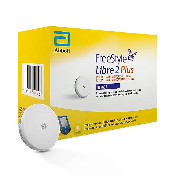 Leitor De Glicose Abbott FreeStyle Libre 2 Plus