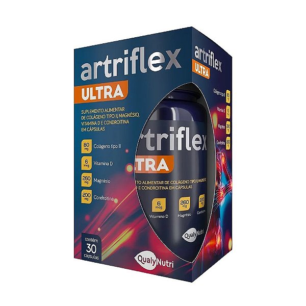 Suplemento Alimentar Qualynutri Artriflex Ultra 60 Cápsulas