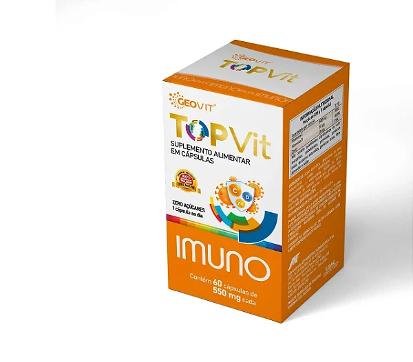 Suplemento Alimentar Em Capsulas TopVit Imuno 60 Cápsulas
