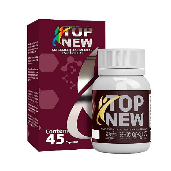 Suplemento Alimentar Topnew Termogênico 45 Cápsulas