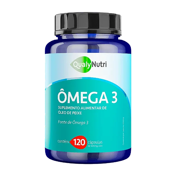 Suplemento Alimentar QualyNutri Ômega 3 120 Cápsulas