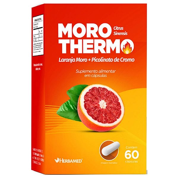 Suplemento Alimentar Herbamed Moro Thermo 60 Cápsulas