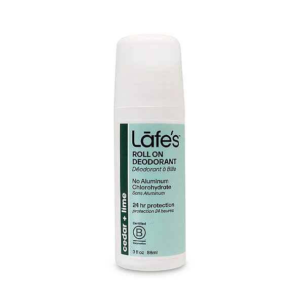 Desodorante Roll-on Natural Lafe's Cedro e Limão 88ml
