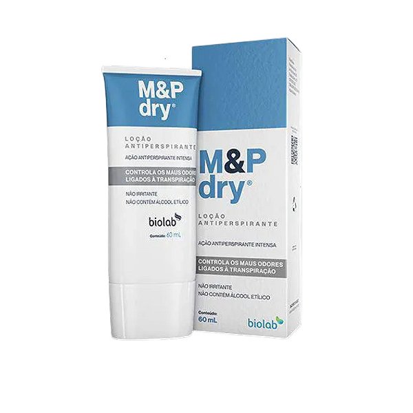 M&P Dry Loção Antiperspirante 60Ml