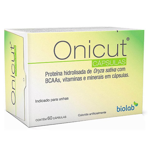 Suplemento Alimentar Biolab Onicut 60 Cápsulas