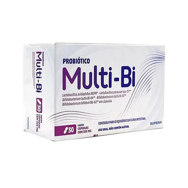 Suplemento Probiótico Multi-Bi 30 Cápsulas