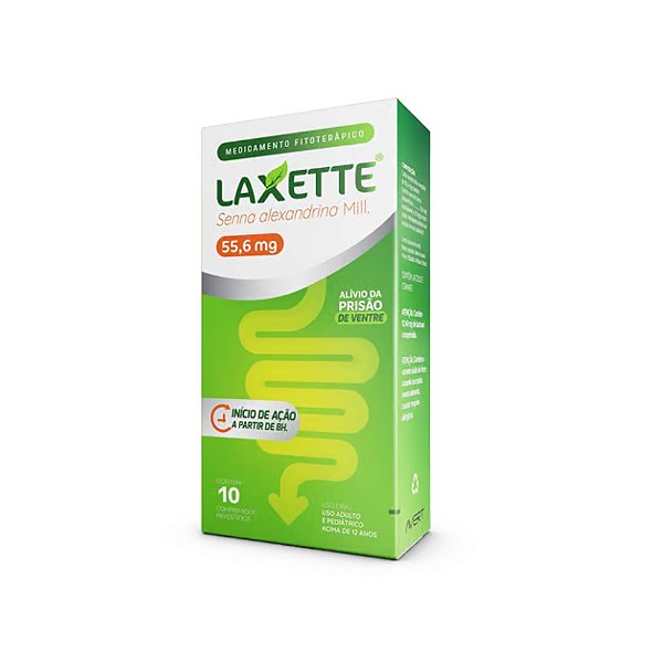 Laxette 10 comprimidos