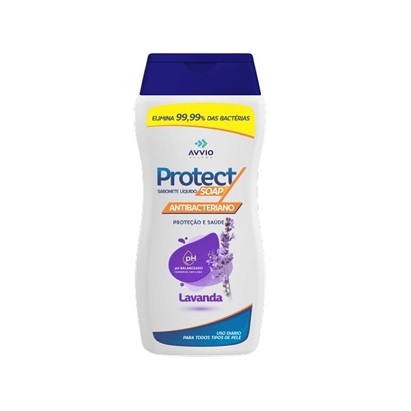 Sabonete Líquido Antibacteriano ProtecSoap Lavanda 500ml