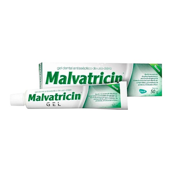 Gel Dental Antisséptico Malvatricin 50g