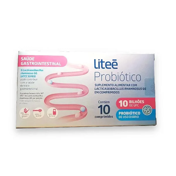 Suplemento Alimentar Lacticaseibacillus Rhamnosus 10 Comprimidos