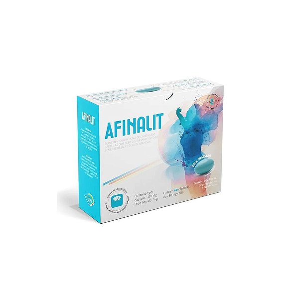 Suplemento Alimentar Afinalit Liteé 60 Cápsulas