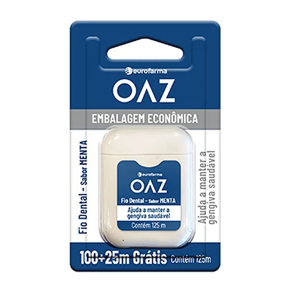 Oaz Fio Dental Sabor Menta Com 125m