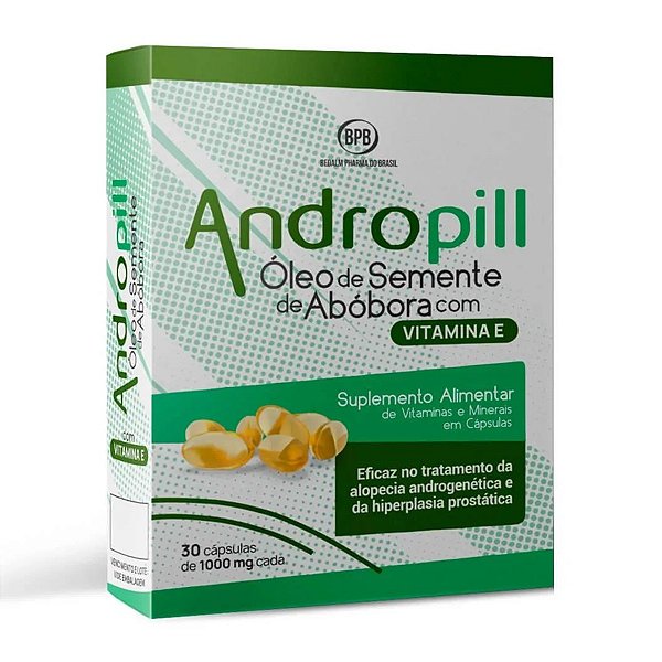 Suplemento Alimentar Andropill 30 Cápsulas De 1000mg