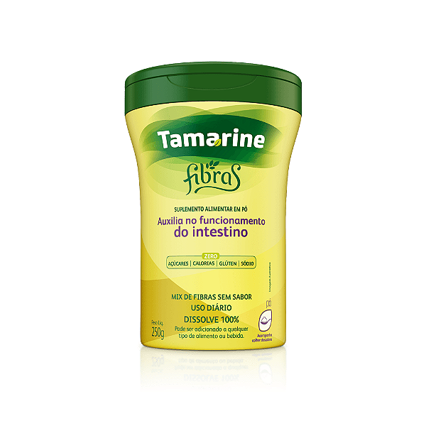 Suplemento Alimentar Tamarine Fibras Pó Solúvel 250g