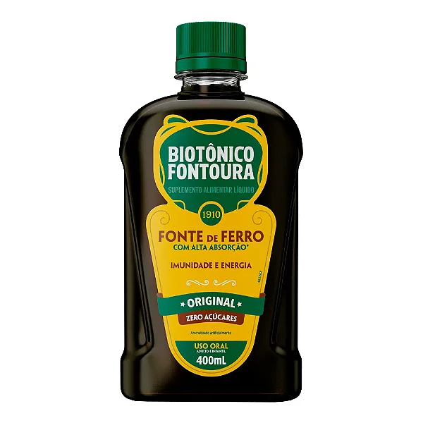 Suplemento Alimentar Biotônico Fontoura Original 400ml