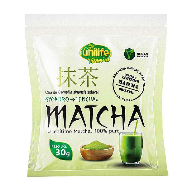 Matcha 100% Puro Unilife 30g