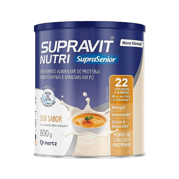 Suplemento Alimentar Supravit Nutri Sem Sabor 800g