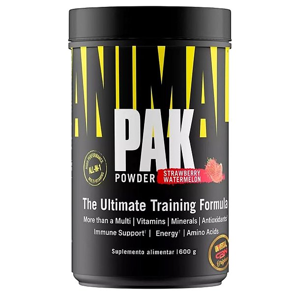 Suplemento Alimentar Animal Park Powder Strawberry Watermelon 600g