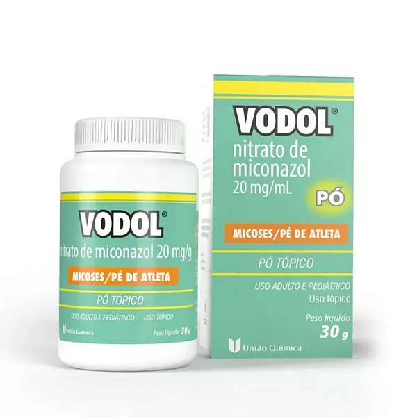 Pó Tópico Vodol 20mg/ml União Química 30g