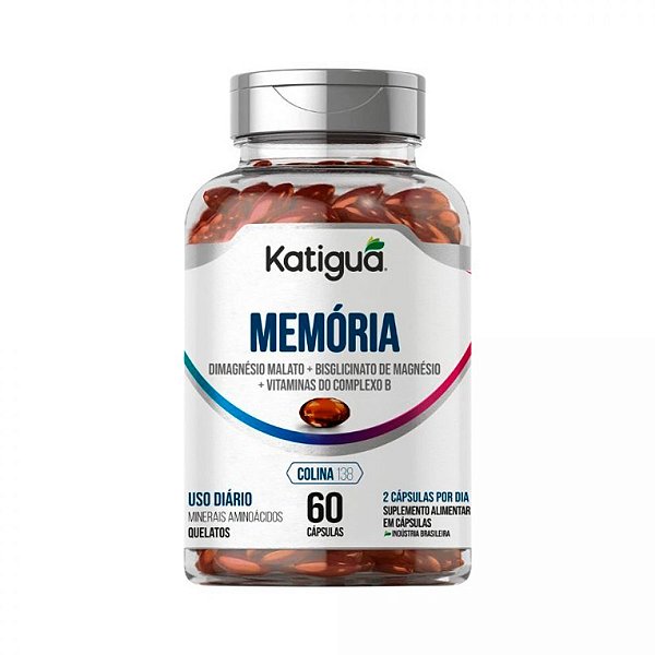 Suplemento Alimentar Memória Katiguá 60 Cápsulas