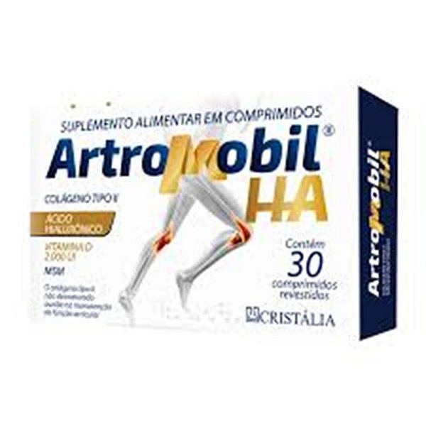 Suplemento Alimentar ArtroMobil HA 30 Comprimidos Revestidos
