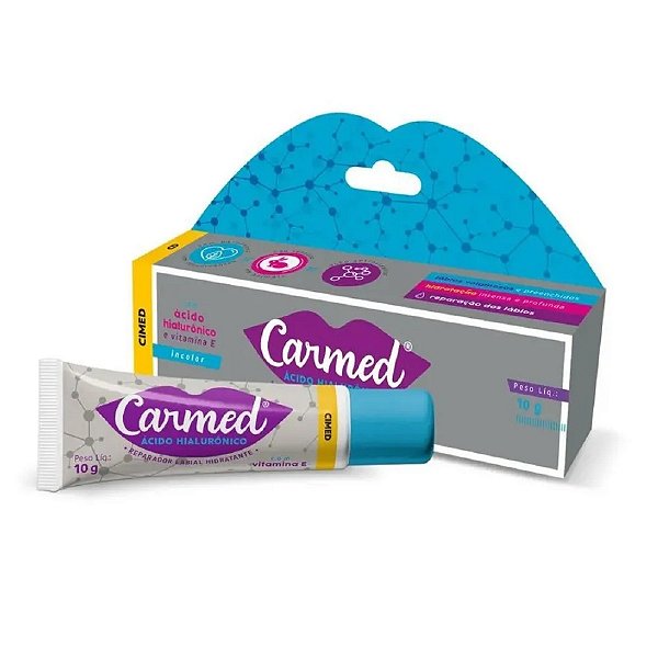 Reparador Labial Hidratante Carmed Ácido Hialurônico 10g