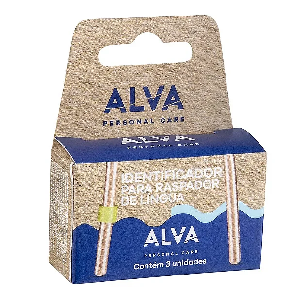 Identificador Para Raspador De Língua Alva 3 Unidades
