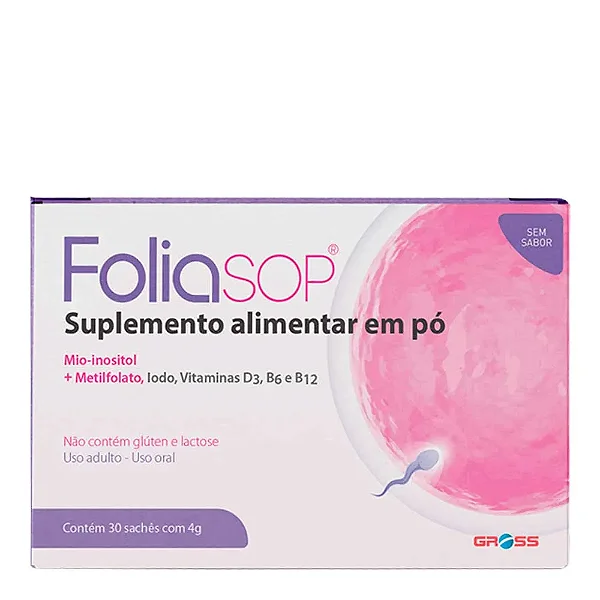 Suplemento Alimentar Folia Sop 30 Sachês