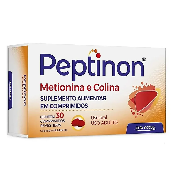 Suplemento Alimentar Peptinon Arte Nativa 30 Comprimidos