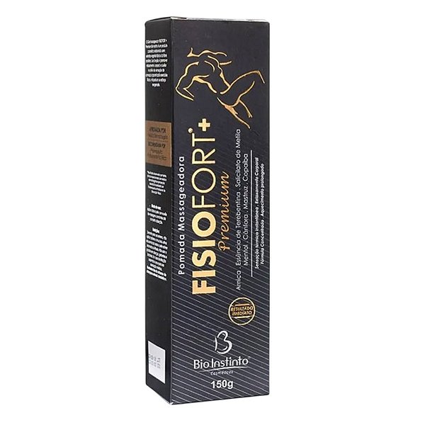 Pomada Desodorante Massageadora FisioFort+ Premium 150g