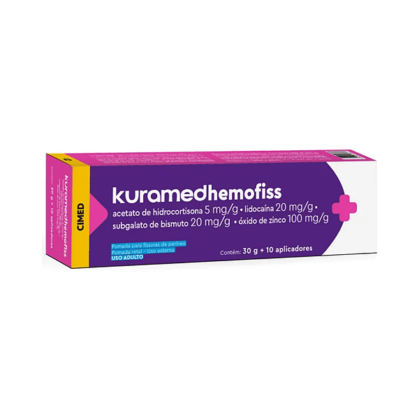 KuramedHemofiss Pomada 30g + 10 aplicadores