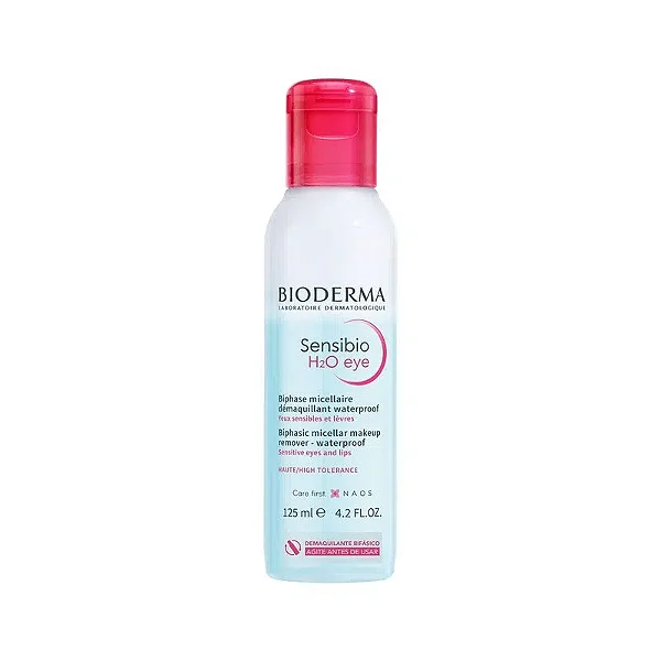 Demaquilante Micelar Bifásico Bioderma Sensibio H2O Eye 125ml