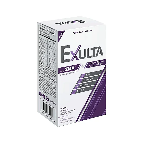 Suplemento Alimentar Exulta 60 Comprimidos