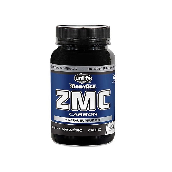 Suplemeto Alimentar ZMC Carbo BodyAge Wnilife 120 Cápsulas