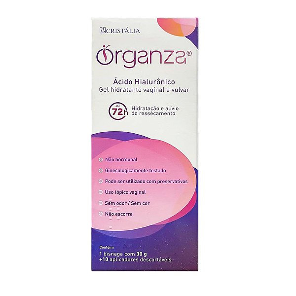Gel Hidratante Vaginal E Vulvar Organza 30g