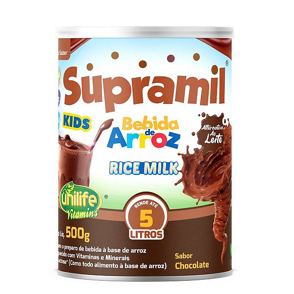 Bebida De Arroz Supramil Sabor Chocolate 500g