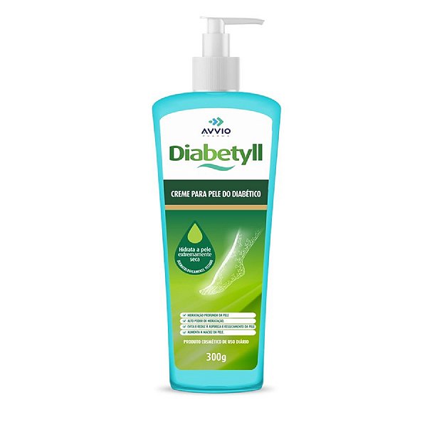 Diabetyll Creme Para Pele Extremamente Seca Avvio 300g