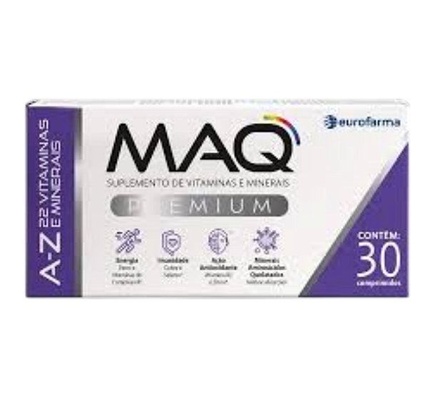 Suplemento Alimentar Maq Premium 30 Comprimidos