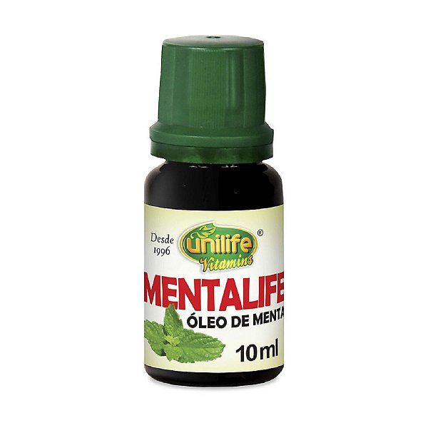 Óleo de Menta Mentalife Unilife Frasco 10ml