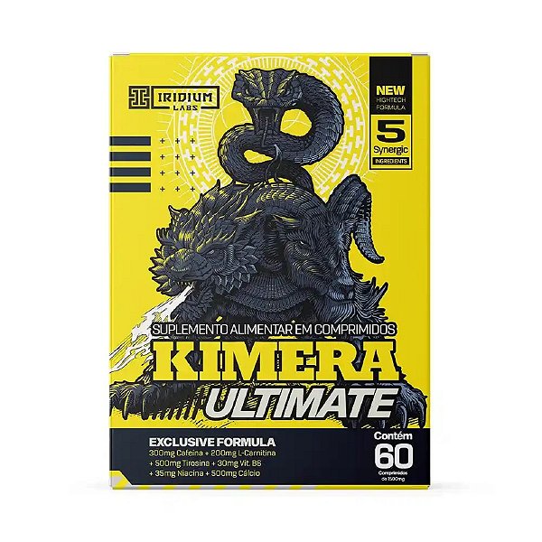 Suplemento Alimentar Kimera Ultimate Iridium Labs 60 Comprimidos