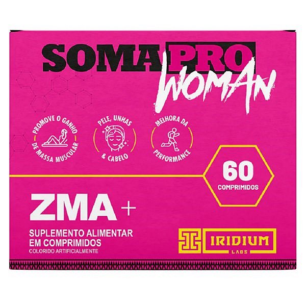 Suplemento Alimentar Soma Pro Woman Iridium Labs 60 comprimidos