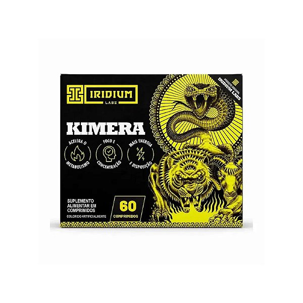 Suplemento Alimentar Kimera Iridium Labs 60 comprimdos