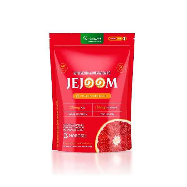 Suplemento Alimentar Em Pó Jejoom Shot Matinal Sabor Tangerina DenaVita Refil De 180g