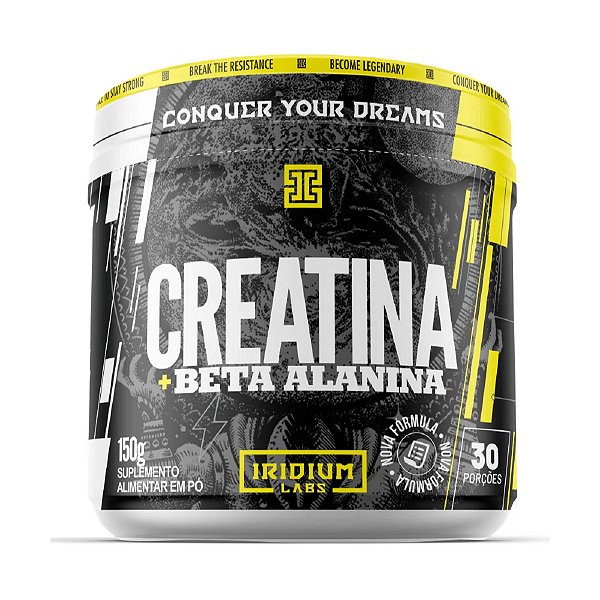 Suplemento alimentar em pó Creatina +Beta Alanina Iridium labs 150 g