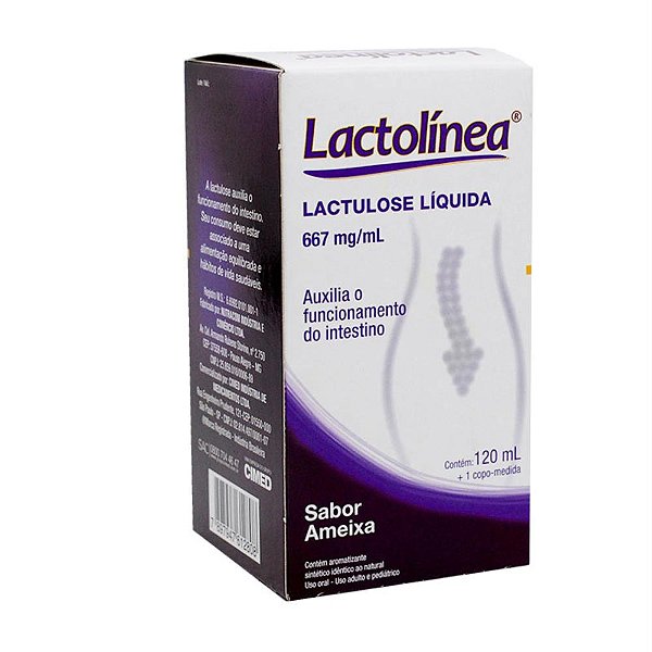 Suplemento Líquido Lactolínea Sabor Ameixa 120ml