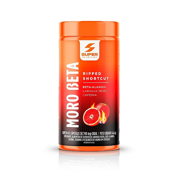 Suplemento Alimentar Moro Beta Super Nutrition 60 Cápsulas