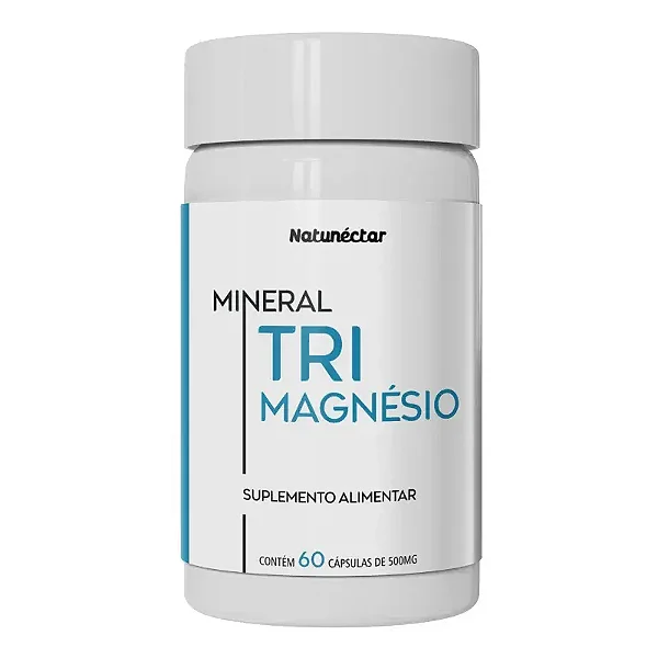Suplemento Alimentar Tri Magnésio Natunéctar 60 Cápsulas